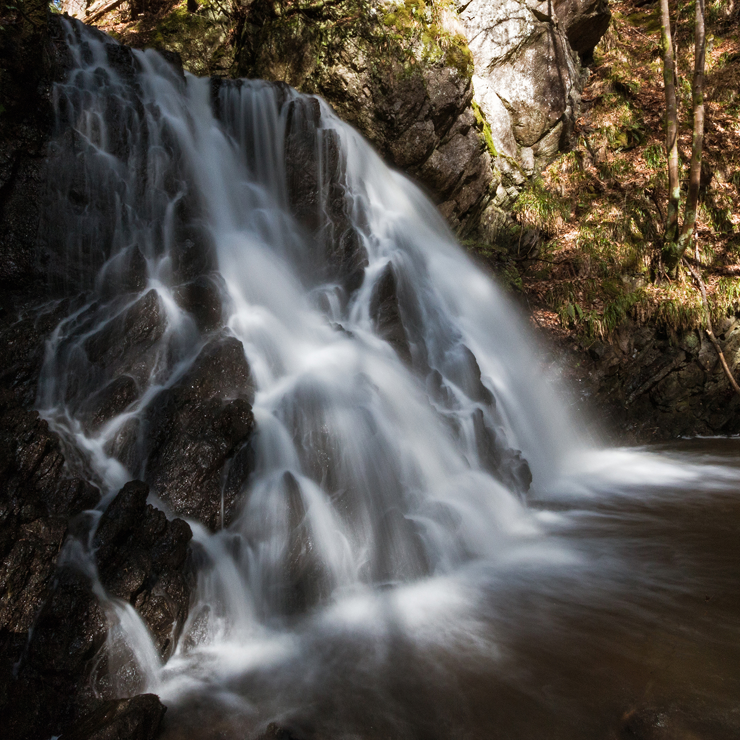 Fairy Glen Waterfall, waterfall, Black Isle